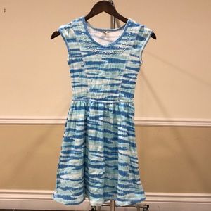 Girls Tie Dye Sleeveless Dress